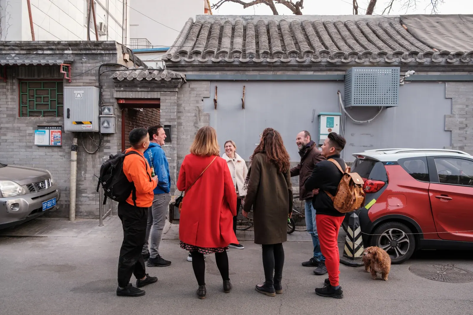 Old Beijing Hutong Walk